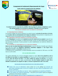 Lutte contre la cruauté animale