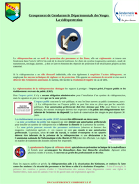 La vidéoprotection