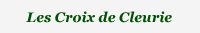 Les croix de la commune de Cleurie
