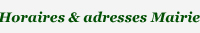 Horaires adresses de la Mairie de Cleurie