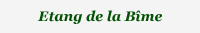 Le lieu-dit "l'Etang de la Bîme (ou de l'Abîme)" à Cleurie