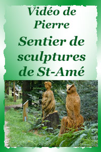 Saint-Amé - son sentier de sculptures - 