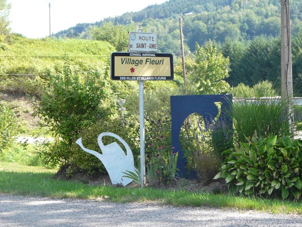Fleurissement de Cleurie en 2015