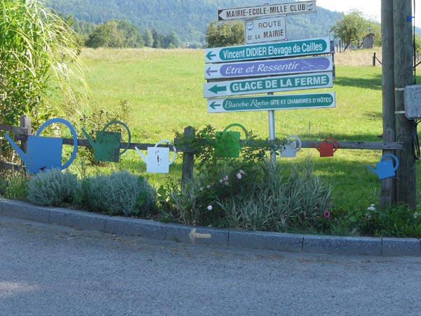 Fleurissement de Cleurie en 2015