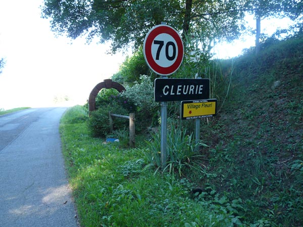 Fleurissement de Cleurie en 2016