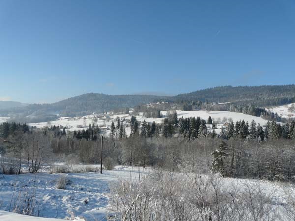 Cleurie sous la neige